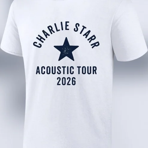 Charlie Starr Acoustic Tour 2026 Tee, Vintage Southern Country Rock Concert Shirt, Music Fan Gift