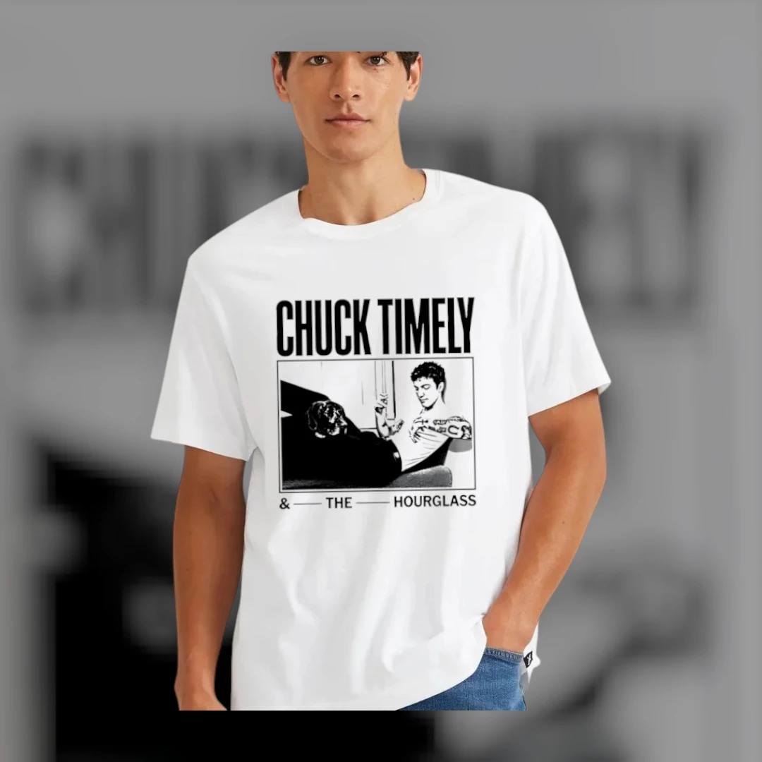Chuck Timely The Hourglass Tee Role Model Album Merch Retro Music Fan T-Shirt