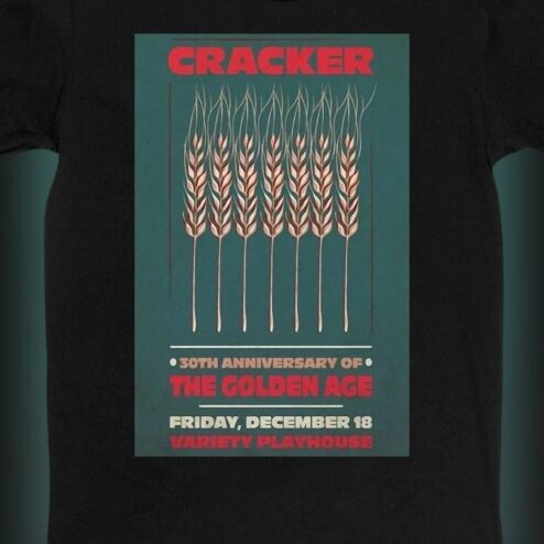 Cracker The Golden Age 30th Anniversary Tee Variety Playhouse Atlanta Concert Shirt Vintage Alt Rock Fan Gift