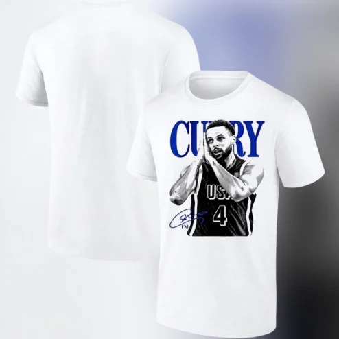 Curry Tee Stephen Curry Night Night Team USA Basketball Graphic Shirt for Fans