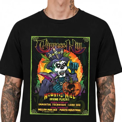Cypress Hill Haunted Hill Irving Plaza NYC Tee Vintage Rap Concert Shirt