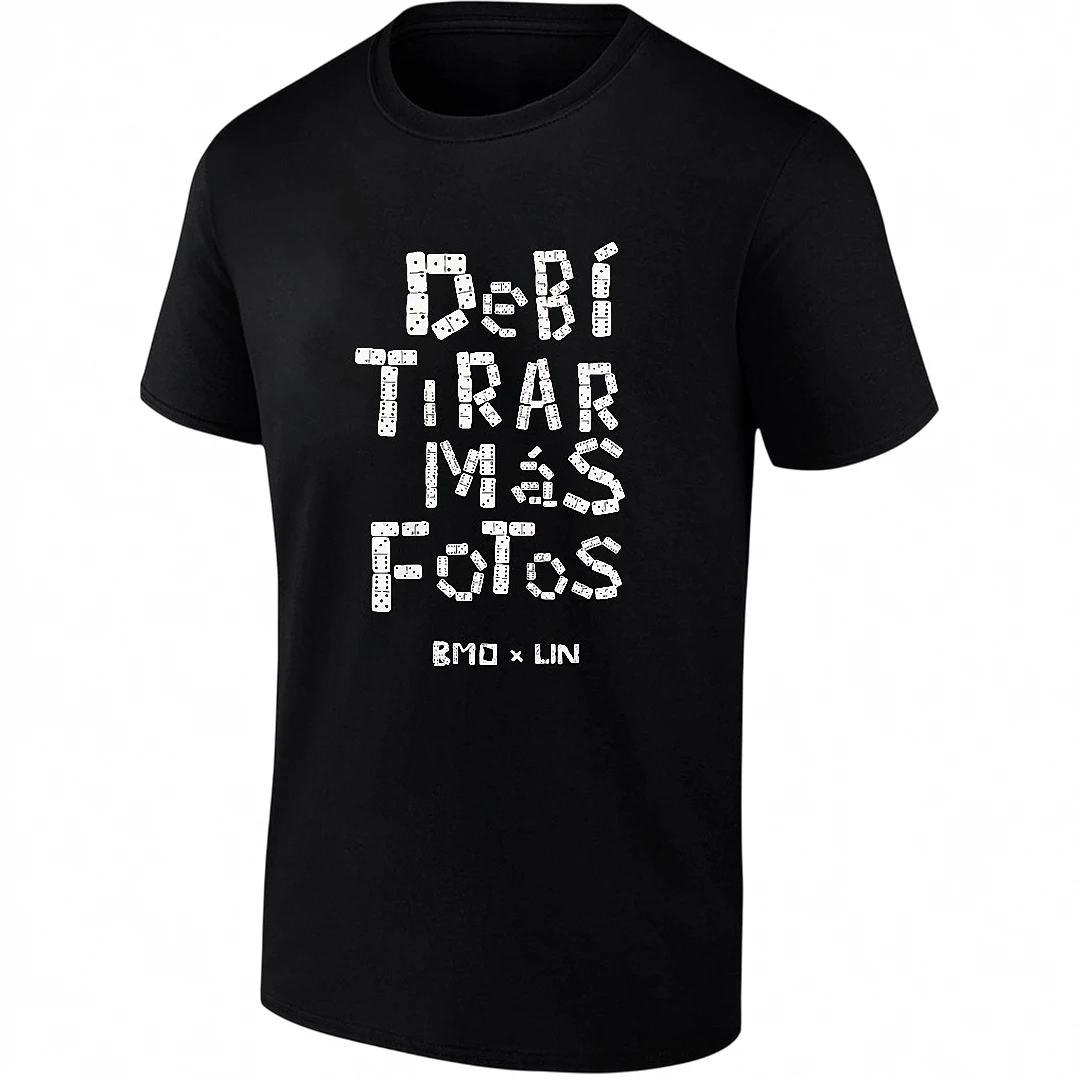 Debí Tirar Más Fotos Tee Domino Lettering Graphic Shirt for Fans