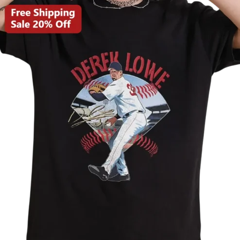 Derek Lowe Tee Vintage Baseball Pitcher Retro Graphic Shirt Gift for Boston Red Sox Fans
