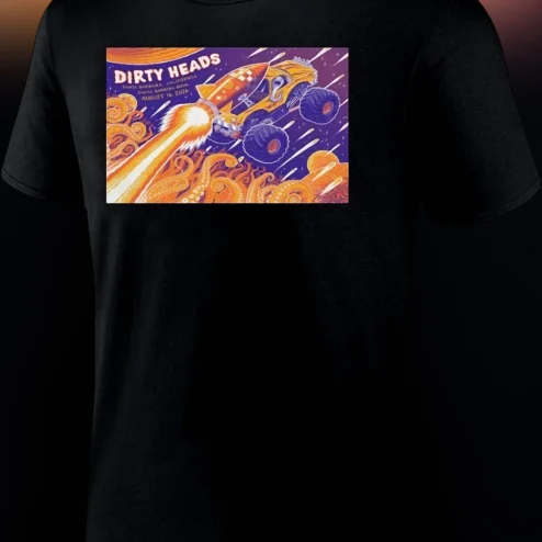 Dirty Heads Santa Barbara Bowl August 16 2026 Tee, Commemorative Concert Tour Graphic T-Shirt