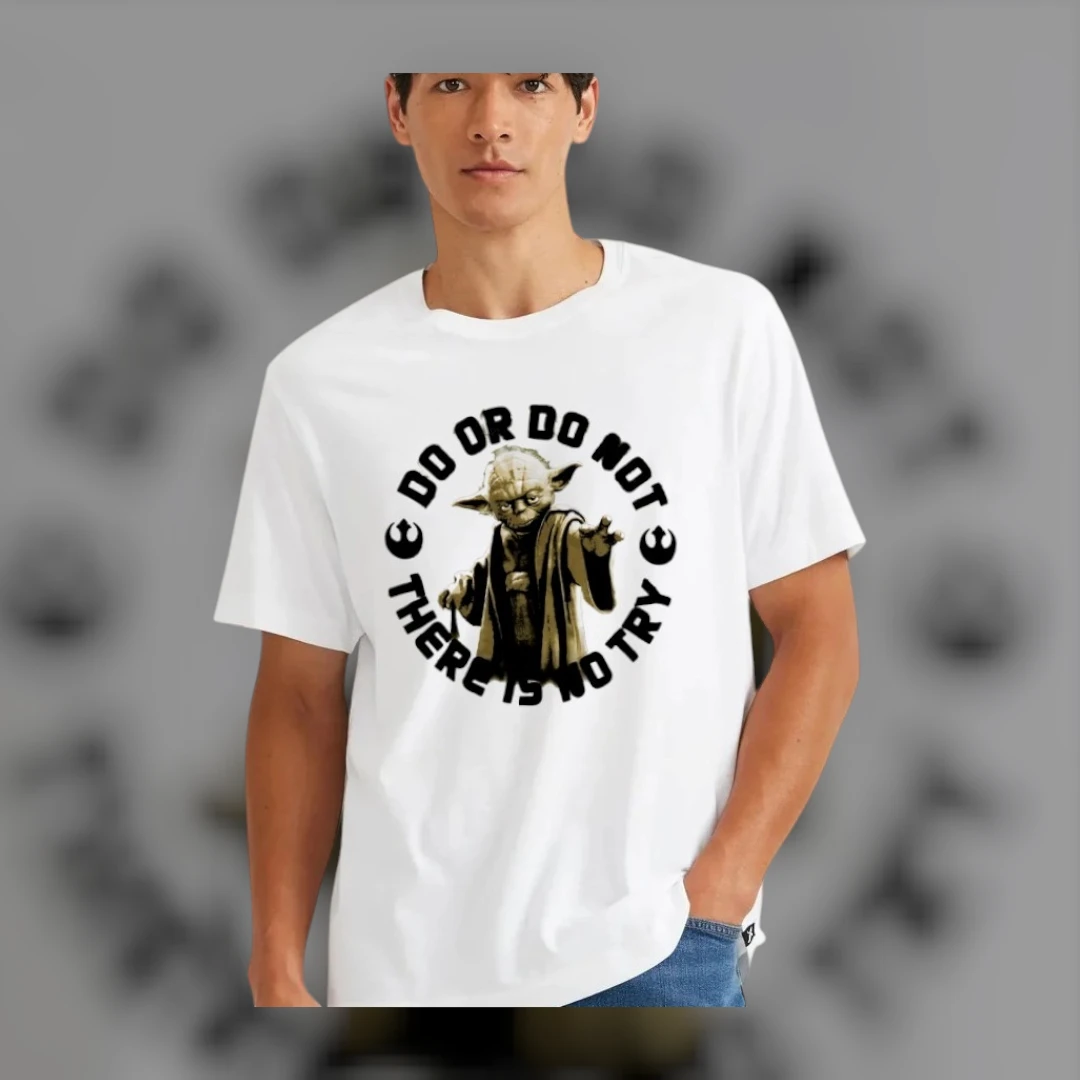 Do Or Do Not There Is No Try Yoda Quote Tee Jedi Master Star Wars Fan Gift