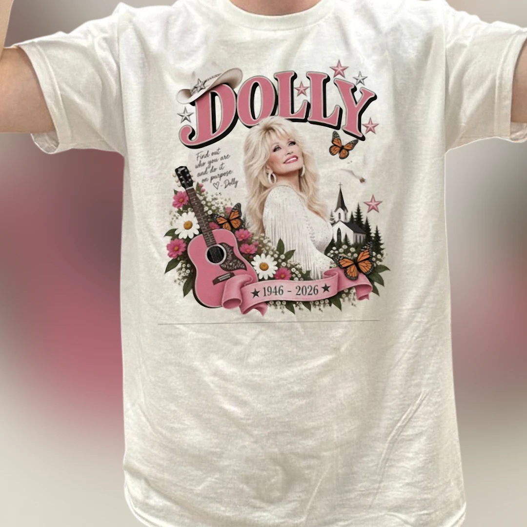 DOLLY Find Out Who You Are And Do It On Purpose Tee Dolly Parton 1946 2026 Country Music Vintage T-Shirt