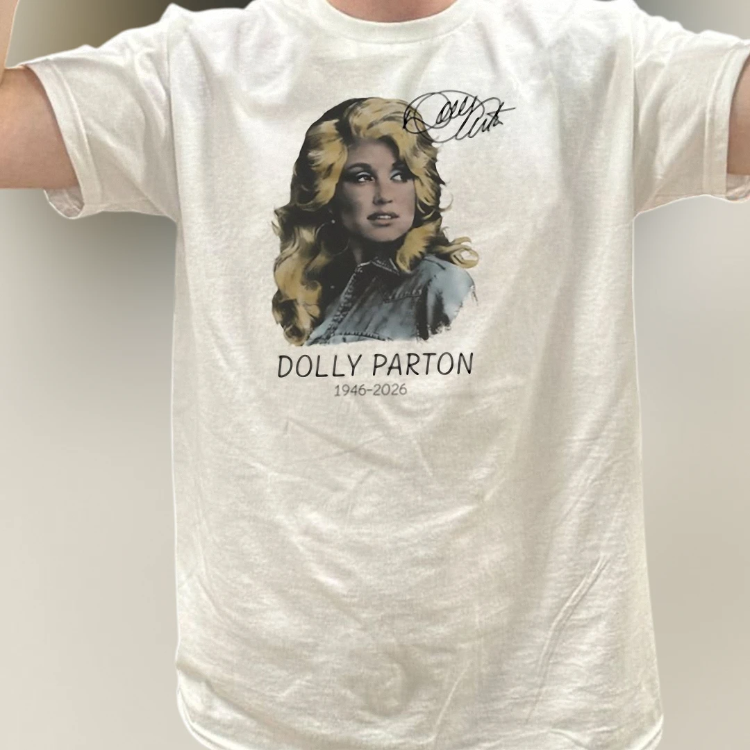 Dolly Parton 1946-2026 Memorial Tee, Vintage Country Music Legend Tribute Shirt