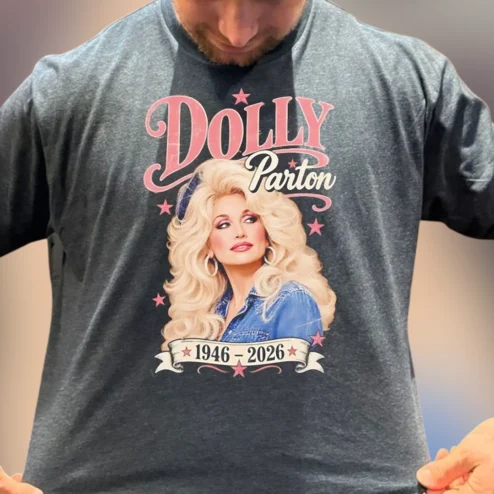 Dolly Parton 1946 2026 Tee, Vintage Country Music Tribute Graphic T-Shirt Gift for Fans