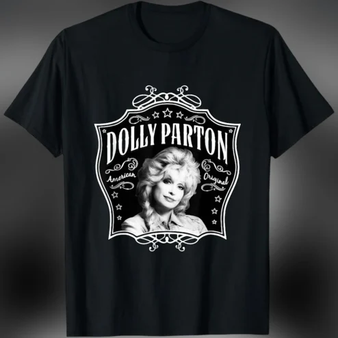 Dolly Parton American Original Vintage Country Music Graphic Tee