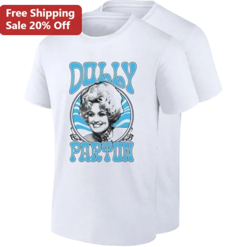 Dolly Parton Tee Vintage Retro Country Music Graphic T-Shirt Gift for Fans