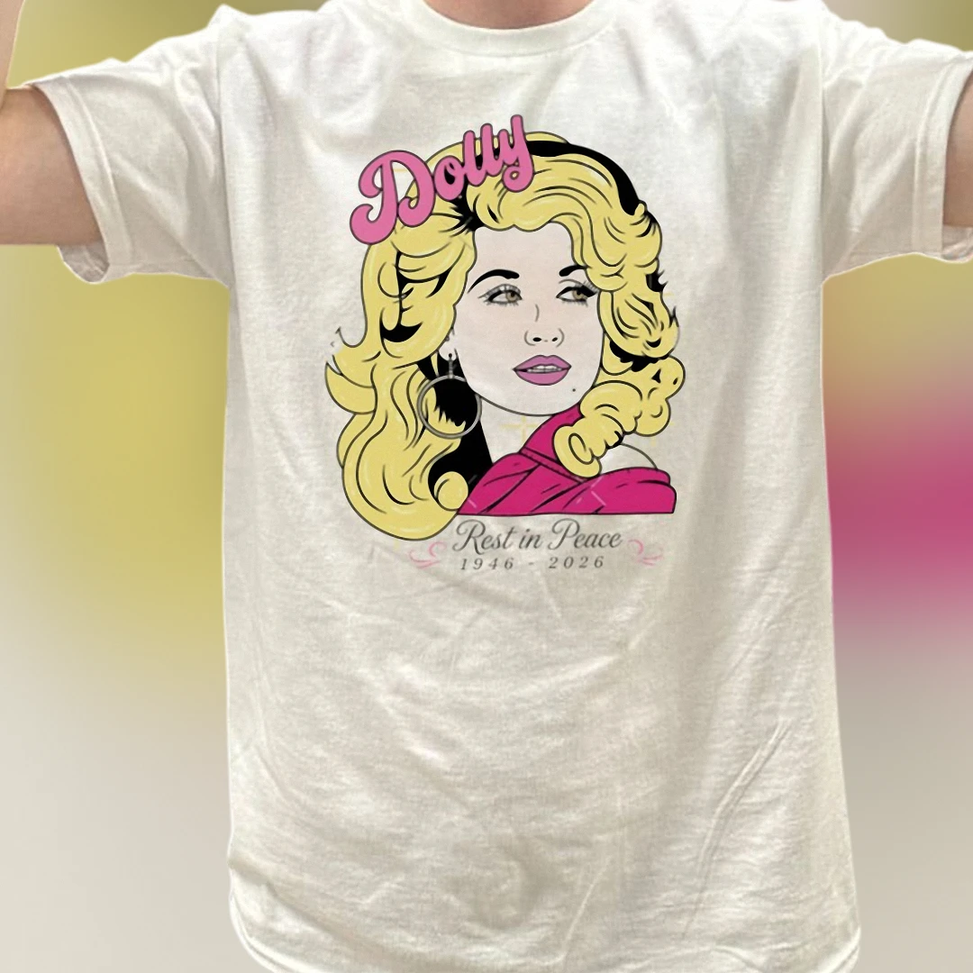 Dolly Rest In Peace 1946-2026 Memorial Tee, Dolly Parton Country Music Legend Graphic Shirt