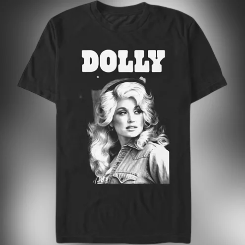 Dolly Tee Vintage Dolly Parton Graphic Country Music T-Shirt