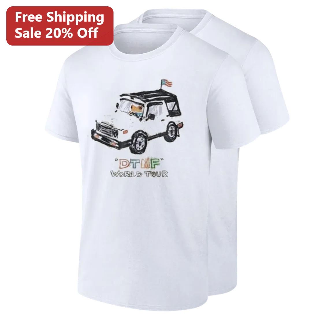 DTMF World Tour Tee Bad Bunny Concert Merch Gift for Music Fans