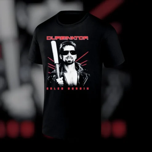 Durbinator Caleb Durbin Retro Baseball Fan Tee