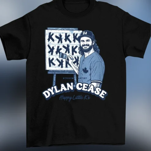 Dylan Cease Strikeout Artist Happy Little Ks Tee, Funny Baseball Pitcher Graphic Shirt