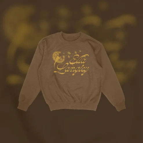 Ella Langley Dandelion Sweatshirt Vintage Country Concert Oversized Unisex Fan Apparel