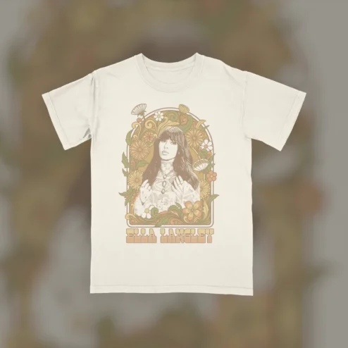 Ella Langley Graphic Tee Retro Floral Vintage Country Music Concert Shirt