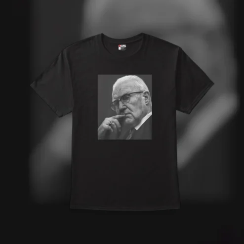 Enzo Ferrari Vintage Portrait Tee Italian Supercar Legend Gift for Car Collectors