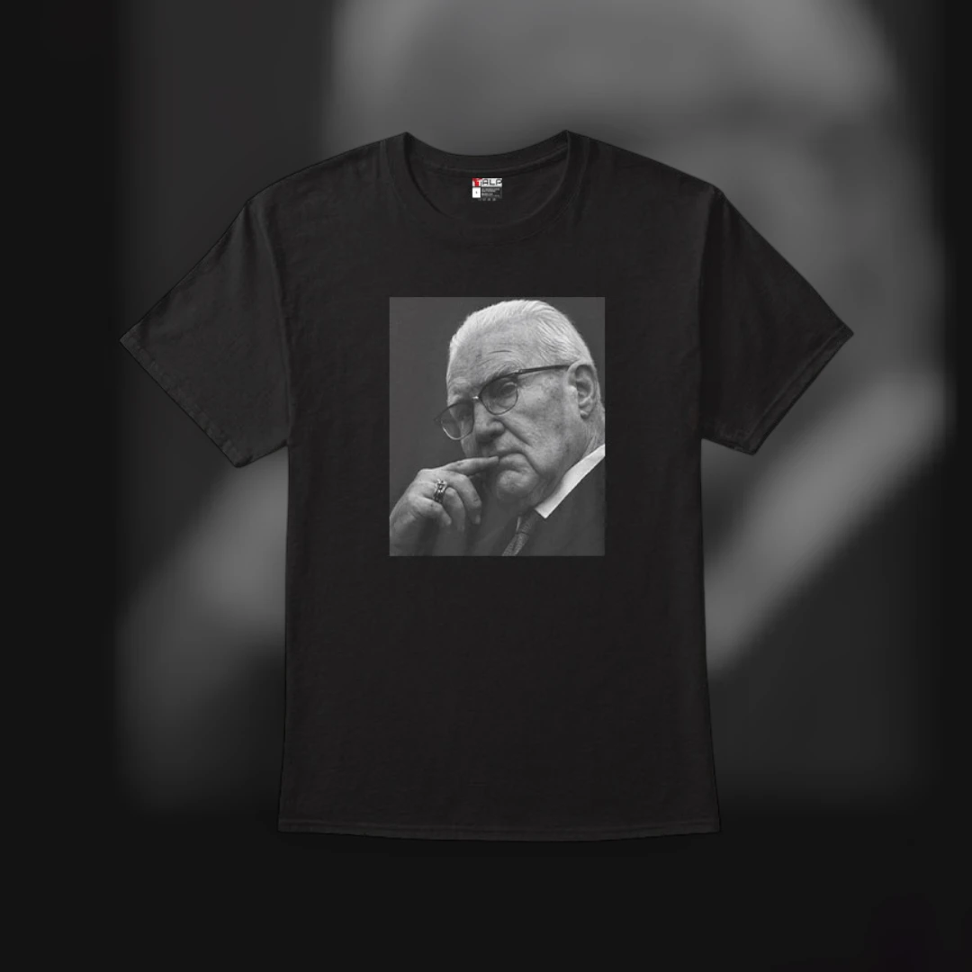 Enzo Ferrari Vintage Portrait Tee Italian Supercar Legend Gift for Car Collectors