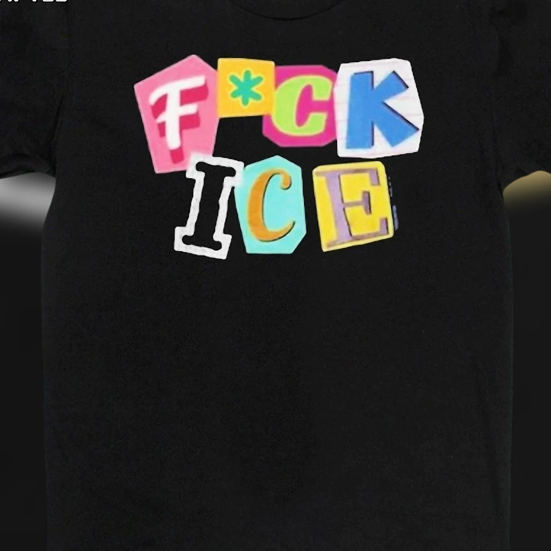 F*CK ICE Protest Tee, Anti ICE Activist Graphic Shirt, Abolish ICE Political Statement Streetwear