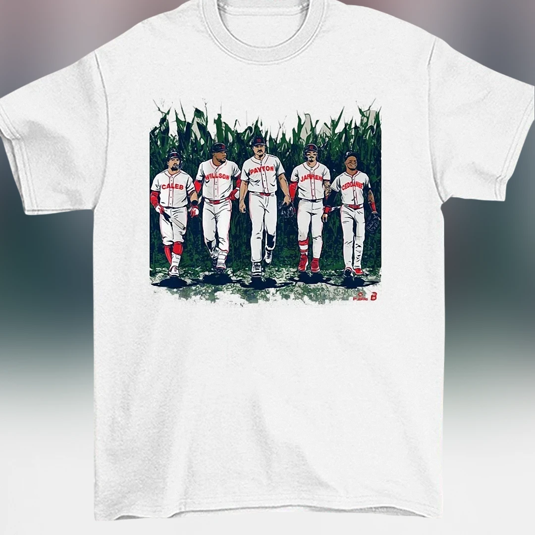 Field of Dreams Baseball Tee, Custom Personalized Cornfield Players Graphic T-Shirt Gift for Sports Fans