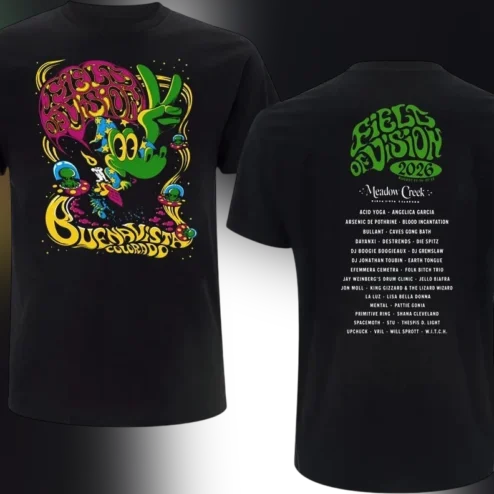 Field of Vision 2026 Festival Tee Buena Vista Colorado Meadow Creek Music Concert Merch Shirt