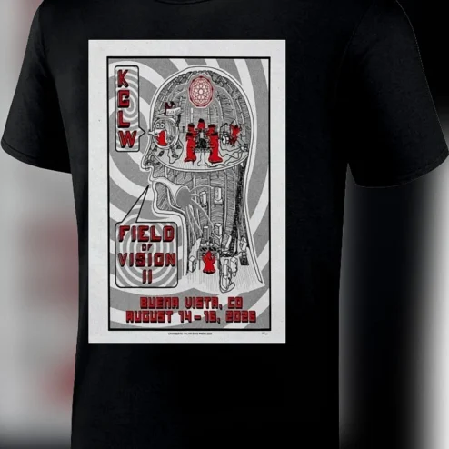 Field of Vision II Buena Vista CO August 14-16 2026 Festival Concert Graphic Tee