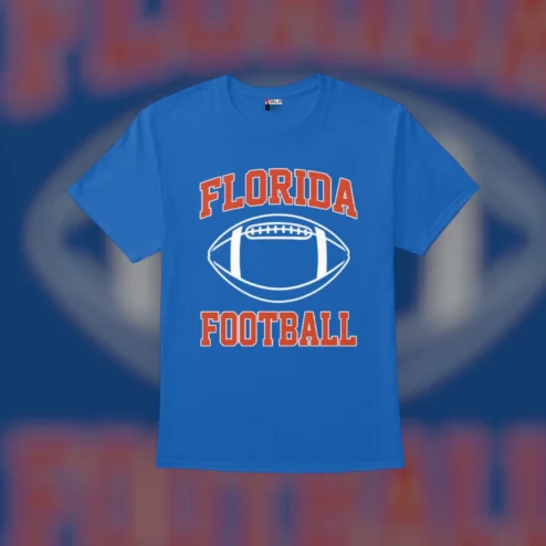 Florida Football Retro Game Day Tee Vintage College Sports Fan Tailgate Gift