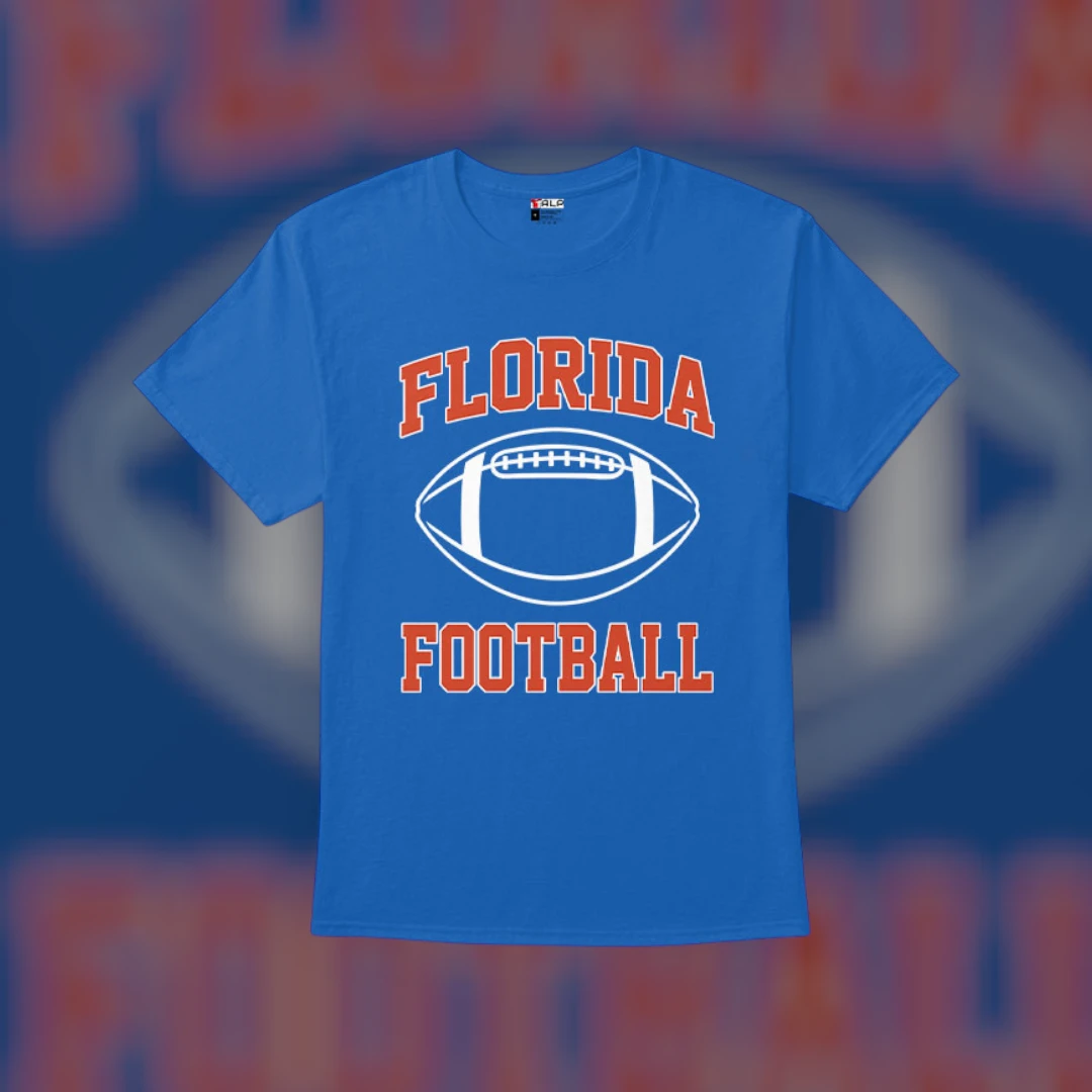 Florida Football Retro Game Day Tee Vintage College Sports Fan Tailgate Gift