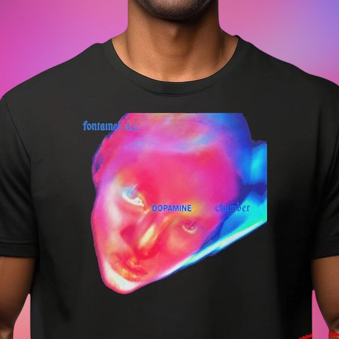 Fontaines DC Dopamine Chamber Tee New Album Era Graphic Concert Shirt Indie Rock Music Fan Gift