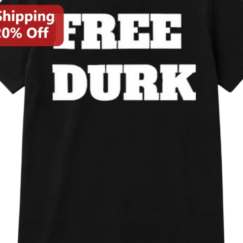 Free Durk Tee Lil Durk Fan Merch Gift for Hip Hop Rap Fans Chicago Drill Streetwear