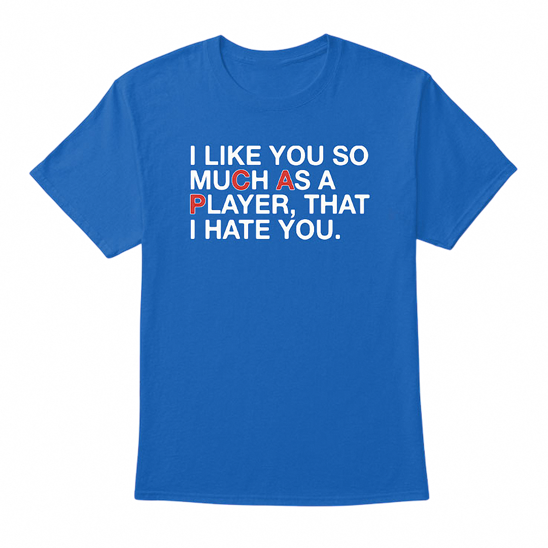 Funny Sports Quote Tee Sarcastic Player Fan Shirt Rivalry Humor Graphic T-Shirt Gift