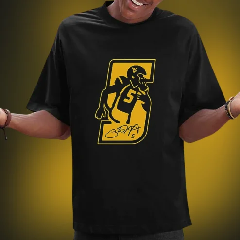 Garrett Greene Football Fan Signature Graphic Tee, College Football Game Day Shirt