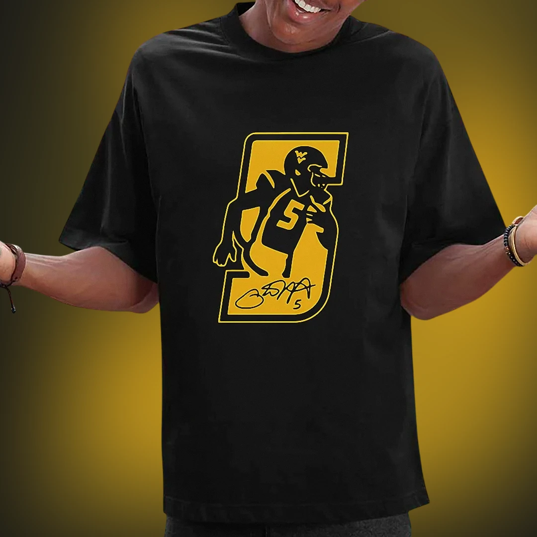 Garrett Greene Football Fan Signature Graphic Tee, College Football Game Day Shirt
