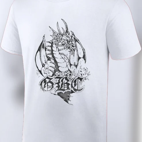 GBC Gothic Dragon Graphic Tee Unisex Alternative Streetwear Shirt