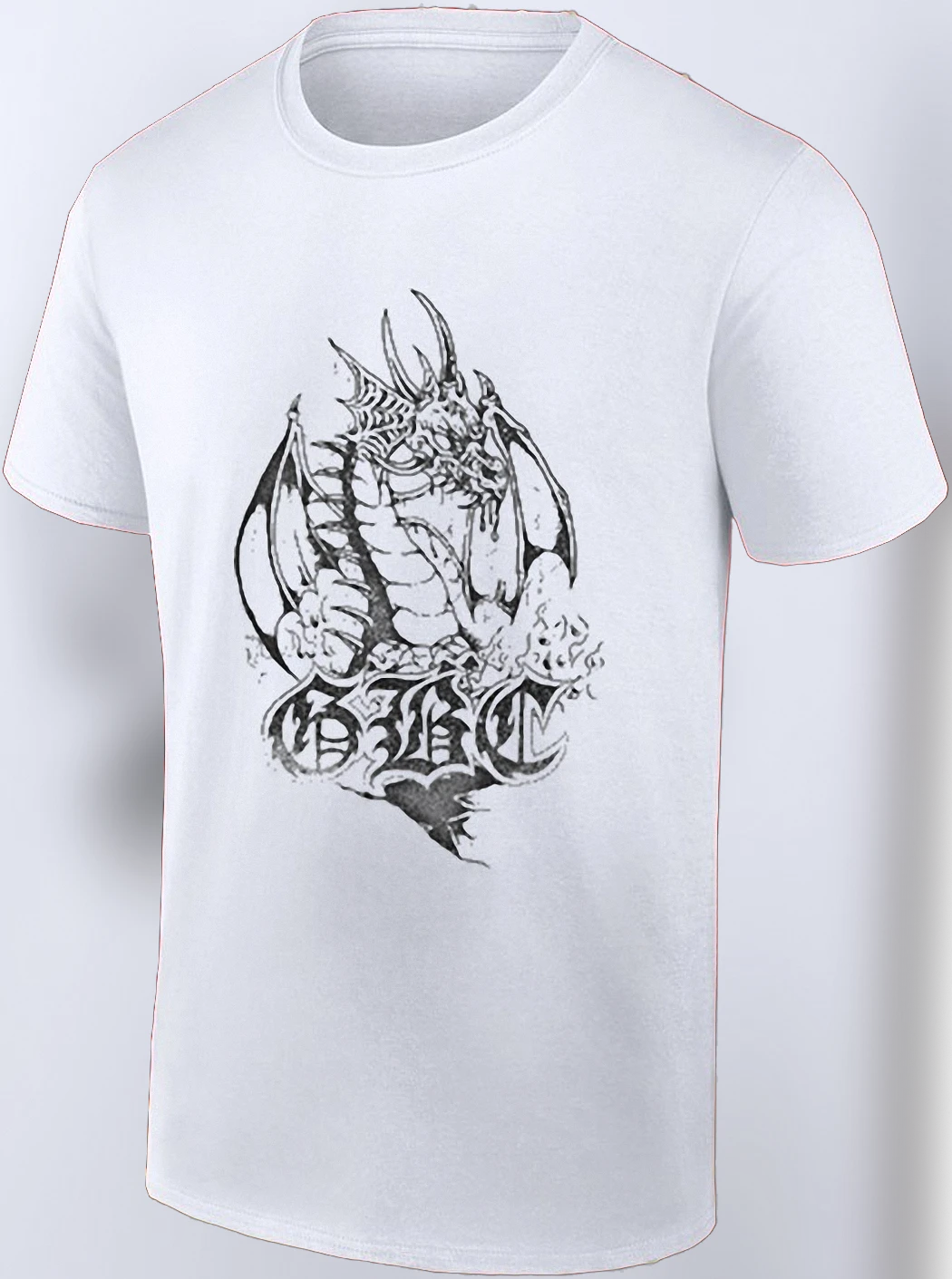 GBC Gothic Dragon Graphic Tee Unisex Alternative Streetwear Shirt