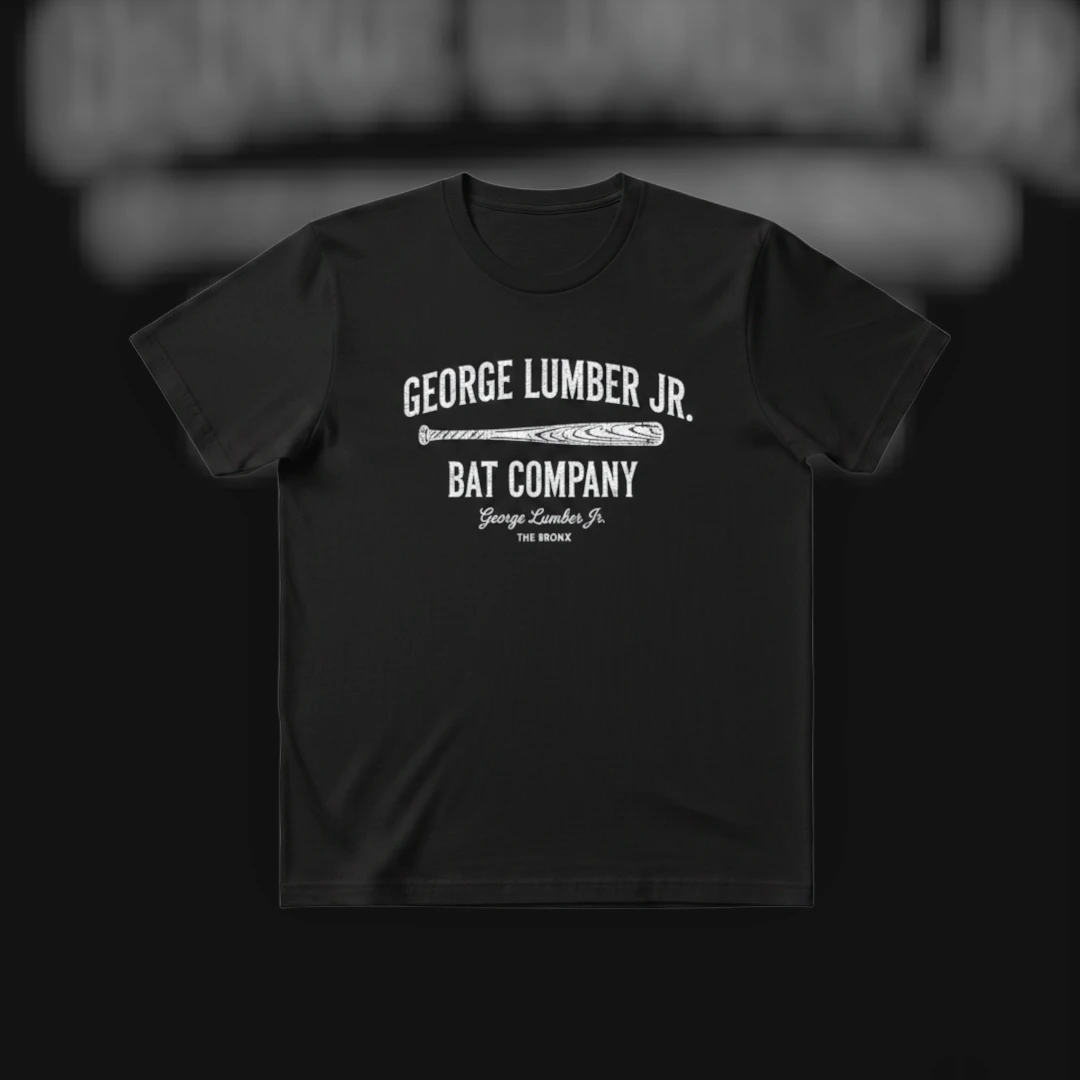 George Lumber Jr. Bat Company The Bronx Vintage Baseball Tee