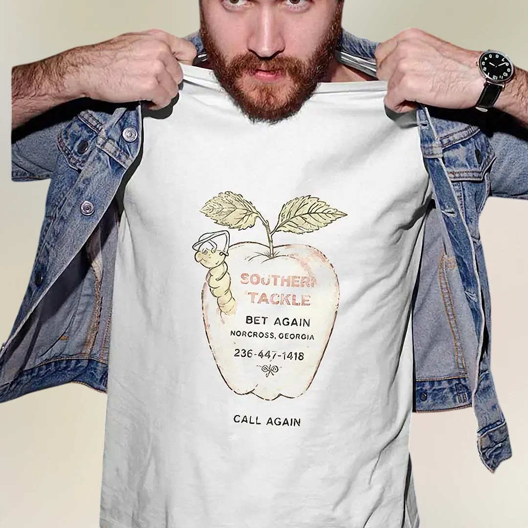 Georgia Fishing Humor Tee Norcross GA Southern Tackle Bait Shop Graphic Shirt