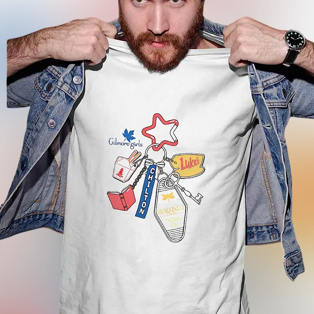 Gilmore Girls Tee Luke's Diner Chilton Dragonfly Inn Stars Hollow Graphic Shirt Gift