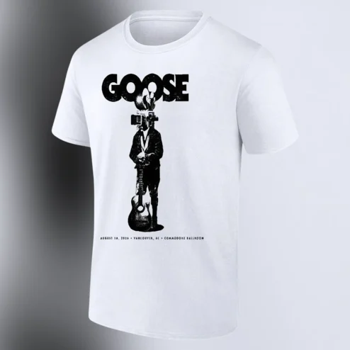 Goose Vancouver 2026 Tee Commodore Ballroom August 18 Concert Shirt