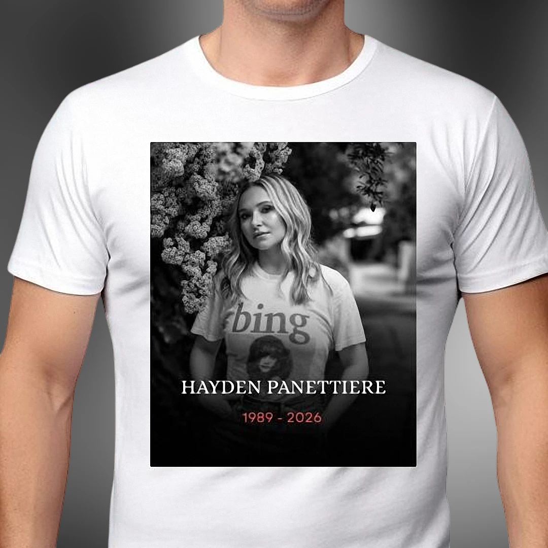 Hayden Panettiere 1989-2026 Memorial Tee In Loving Memory Tribute Shirt