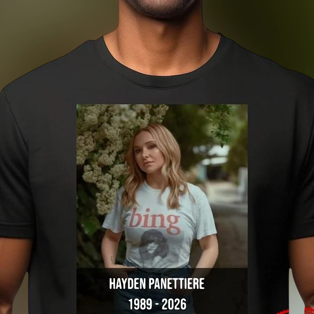Hayden Panettiere 1989 2026 Memorial Tee Tribute Graphic Shirt for Fans