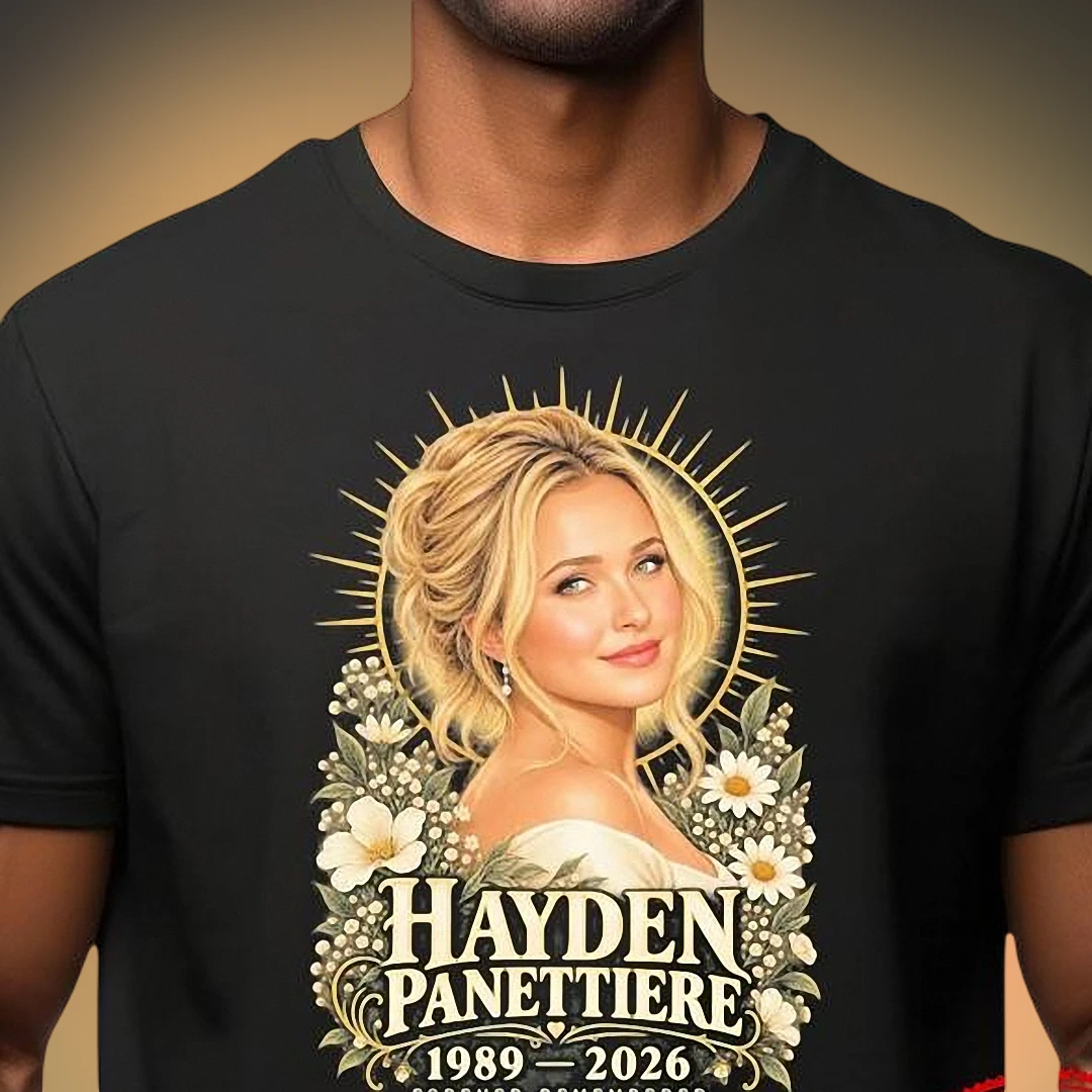 Hayden Panettiere Memorial Tee 1989-2026 Tribute Graphic Shirt In Loving Memory Fan Gift