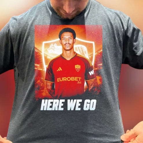 Here We Go Tee Chris Smalling Soccer Graphic Shirt for Fans