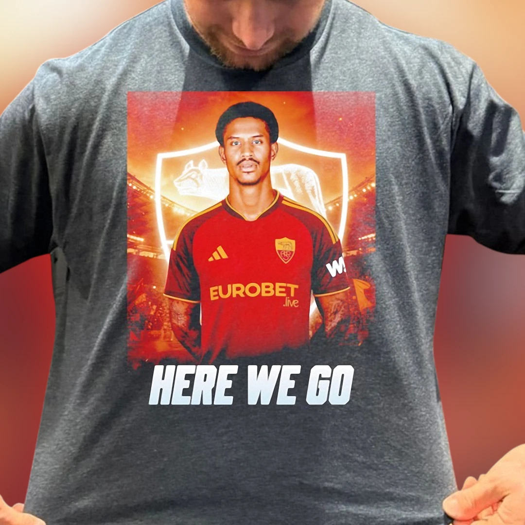 Here We Go Tee Chris Smalling Soccer Graphic Shirt for Fans