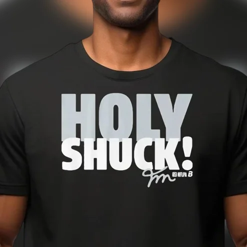 Holy Shuck Jimmy Butler Graphic Tee, Funny Basketball Fan T-Shirt for Men and Women
