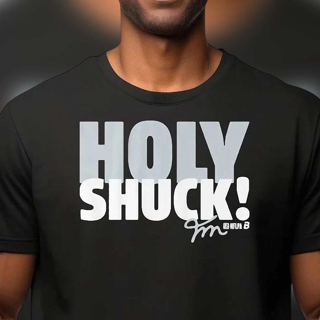 Holy Shuck Jimmy Butler Graphic Tee, Funny Basketball Fan T-Shirt for Men and Women