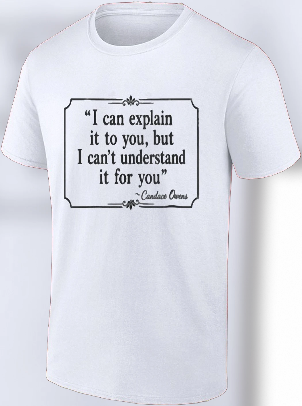 I Can Explain It to You, But I Can't Understand It for You Candace Owens Quote Tee, Sarcastic Work Humor Shirt Gift