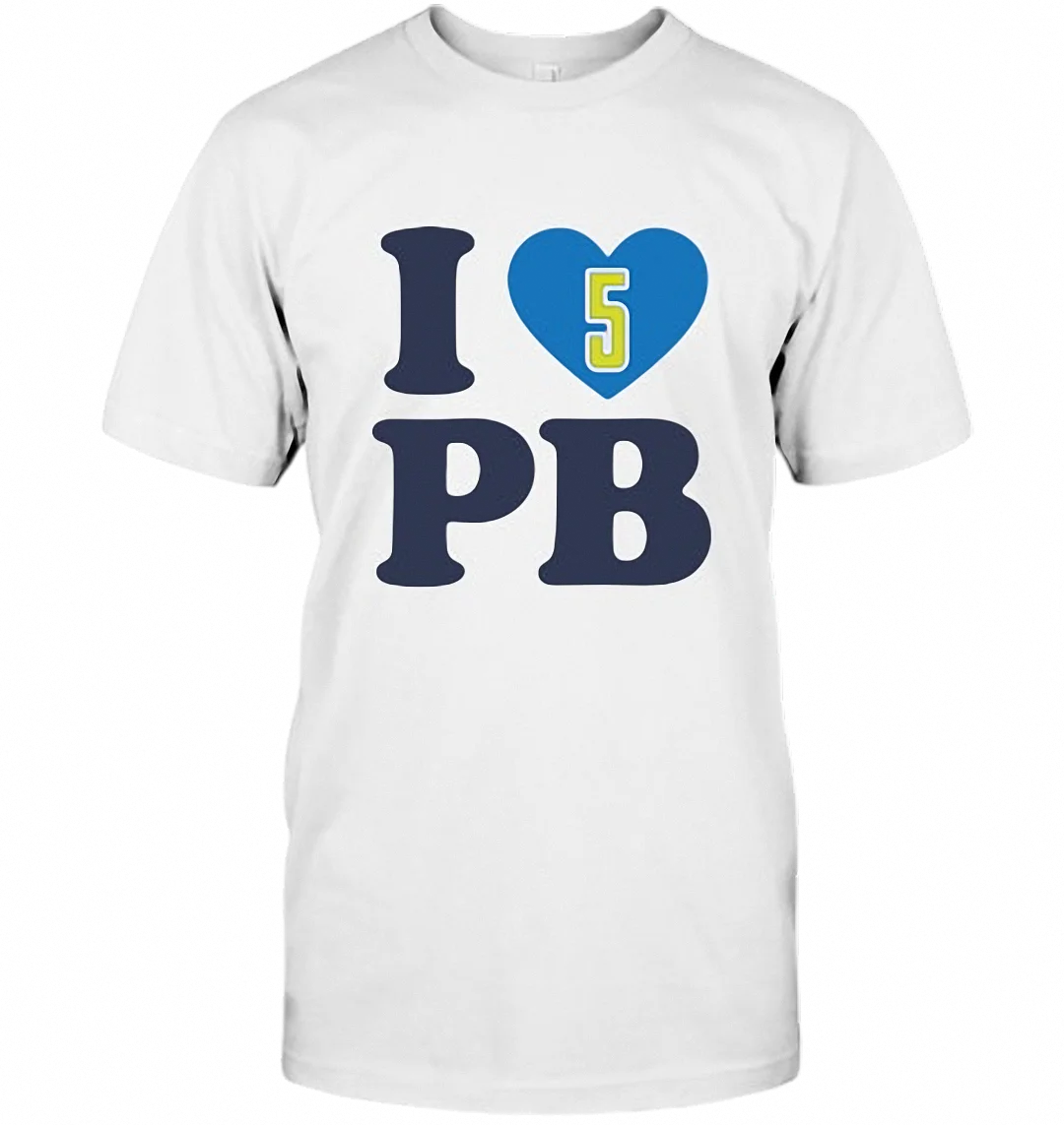 I Heart PB 5 Tee Paige Bueckers Basketball Fan Graphic T-Shirt