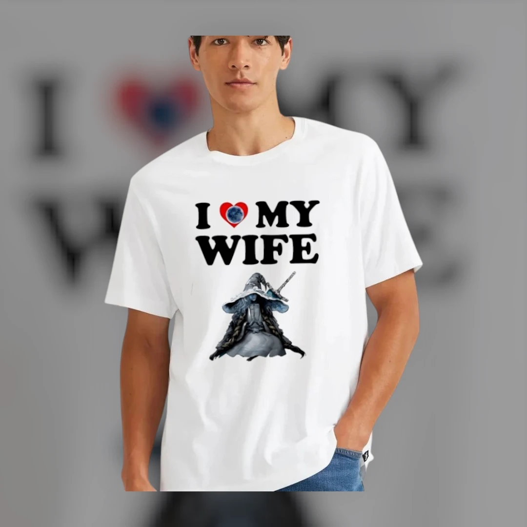 I Love My Wife Ranni the Witch Tee Funny Gamer Husband Anniversary Gift Shirt